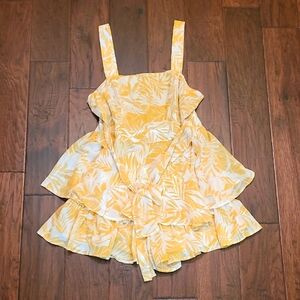 NWT Blue Rain sleeveless romper size Large